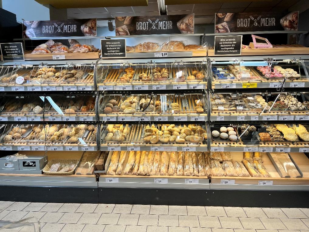 ドイツのスーパーで買えるパンの種類を紹介します